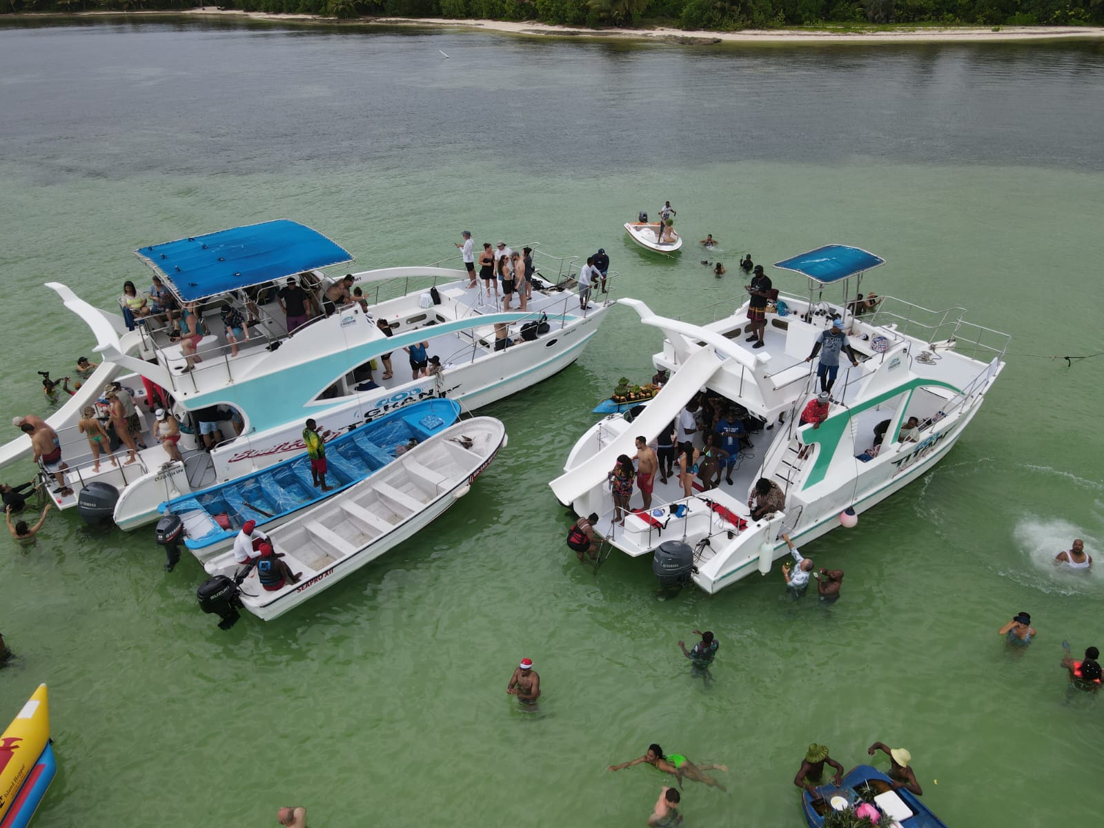 Titan Party Boat Snorkeling Booze Cruise