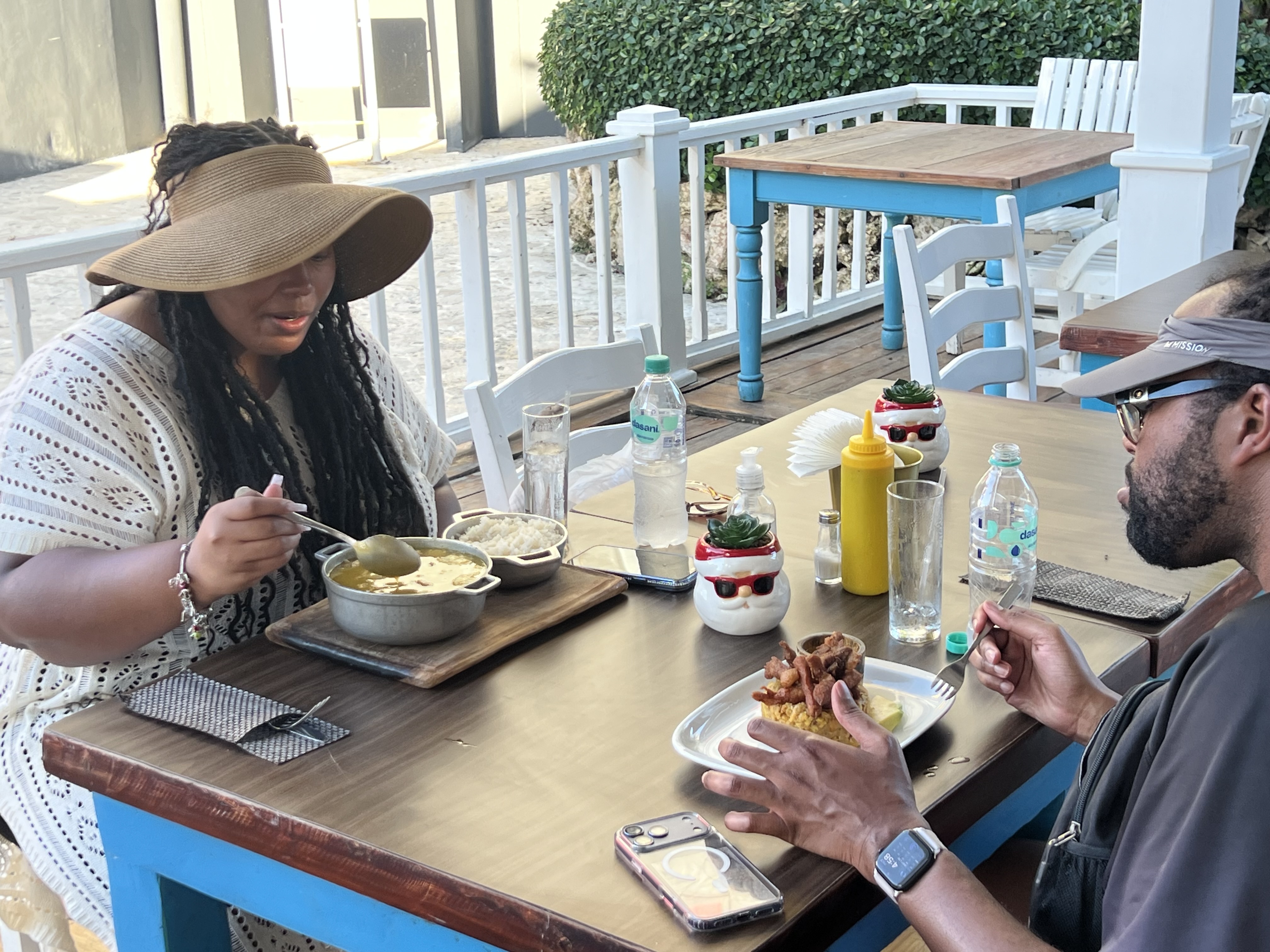 Punta Cana Slingshot Tour driving through Nisibon back roads near Macao Beach eating at yeyas restaurant 