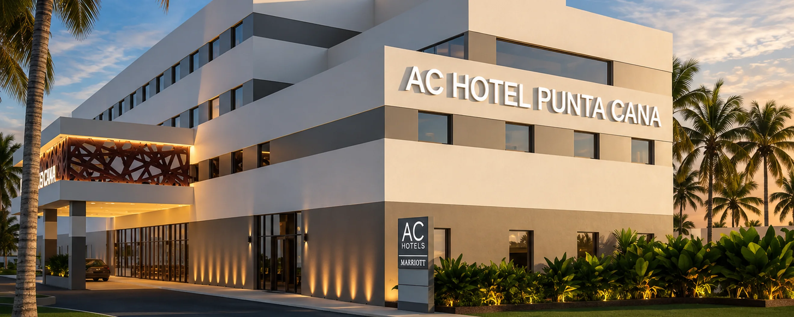 AC Hotel Punta Cana exterior near excursions and activities in Punta Cana