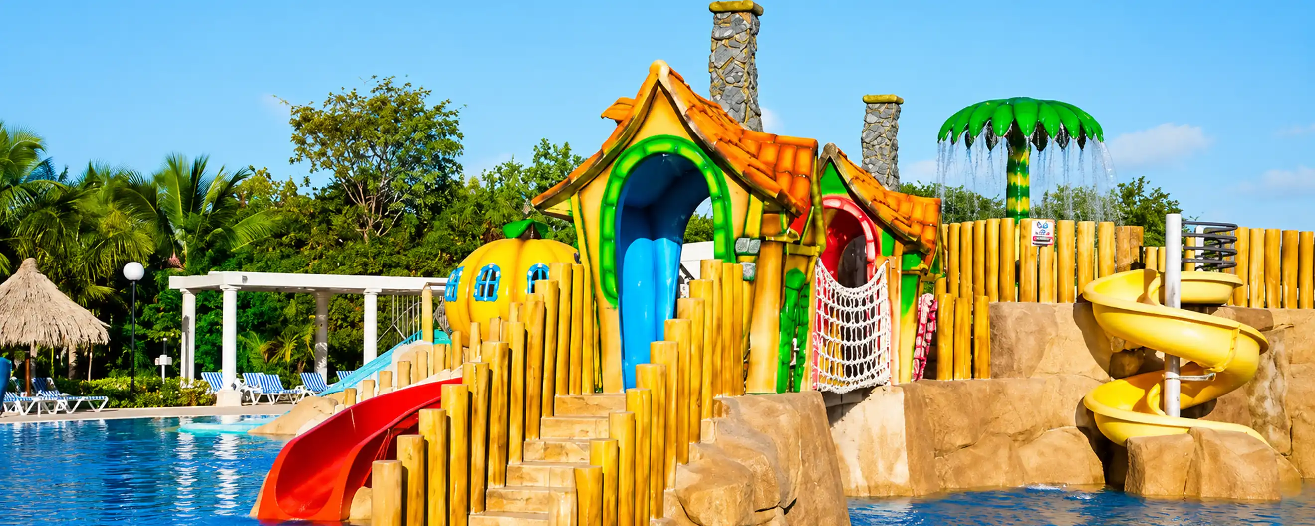 Bahia Principe Grand Punta Cana kids water park and swimming pool