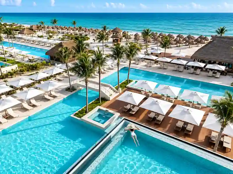 Excellence Finest Punta Cana luxury pools and beachfront resort