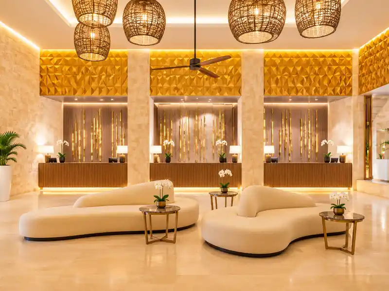 Grand Palladium Bávaro Suites Resort & Spa lobby in Punta Cana
