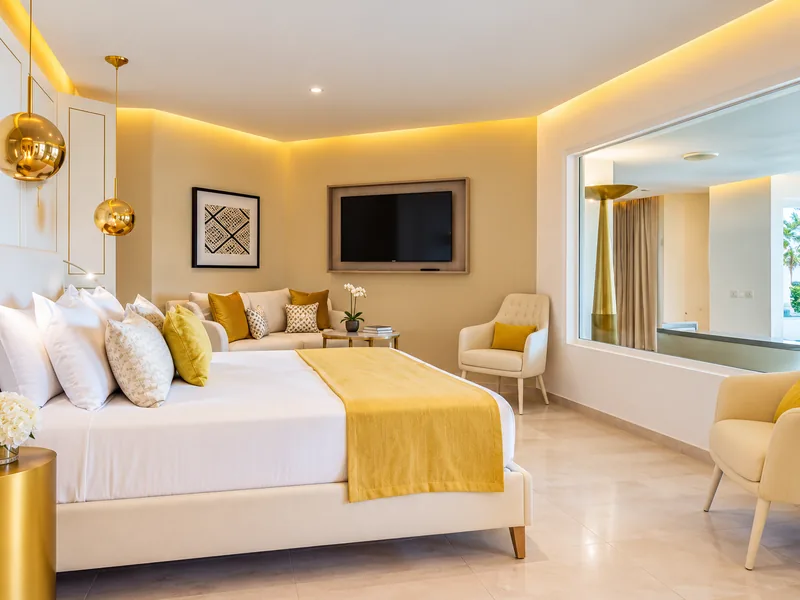 Grand Palladium Bávaro Suites Resort & Spa guest room in Punta Cana